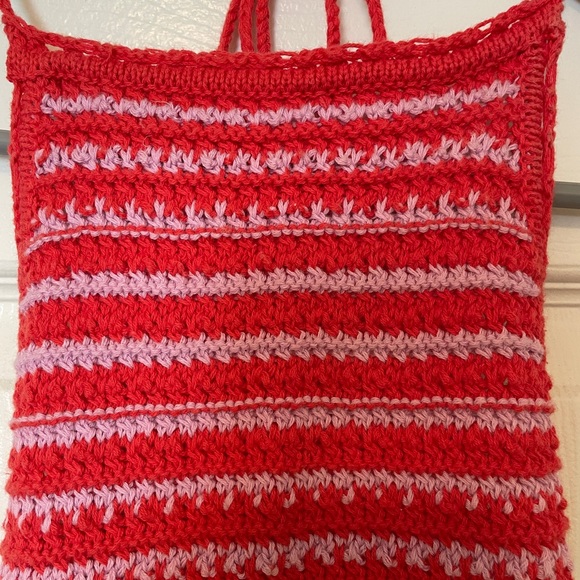 Urban Outfitters Millie Crochet Cropped Halter Top - Picture 9 of 9